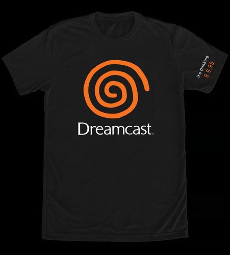 Sega dreamcast shirt xxl new - dreamcast,