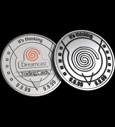 Sega dreamcast coin new - dreamcast,